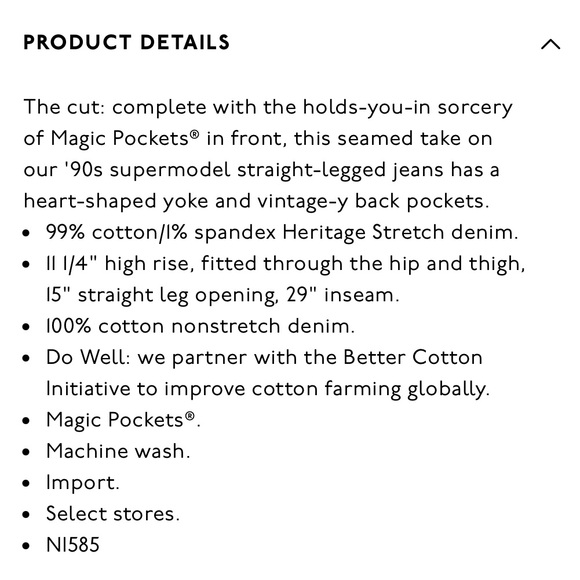 Madewell Perfect Vintage Straight Jean in Greenhaven Wash: Seamed Version - Picture 12 of 13